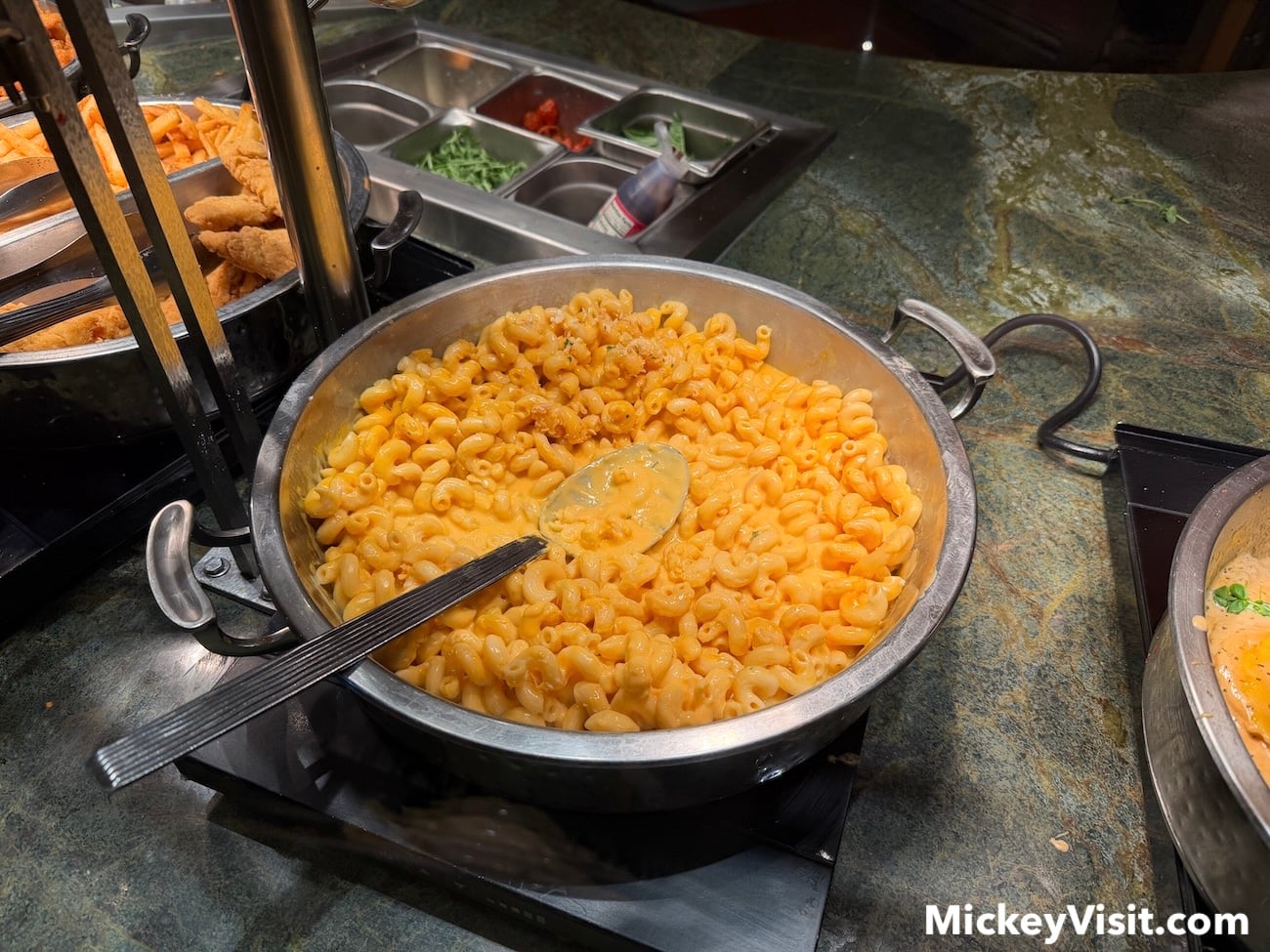 Macaroni & cheese in huge bowl