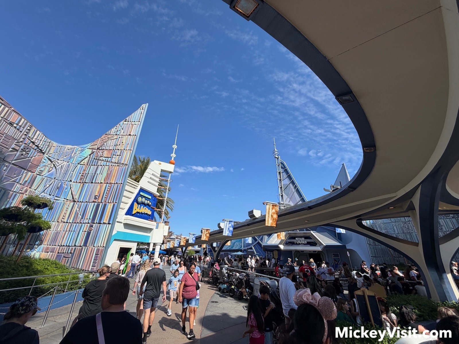 Tomorrowland in Disneyland