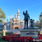 Disneyland Christmas celebration Partners statue