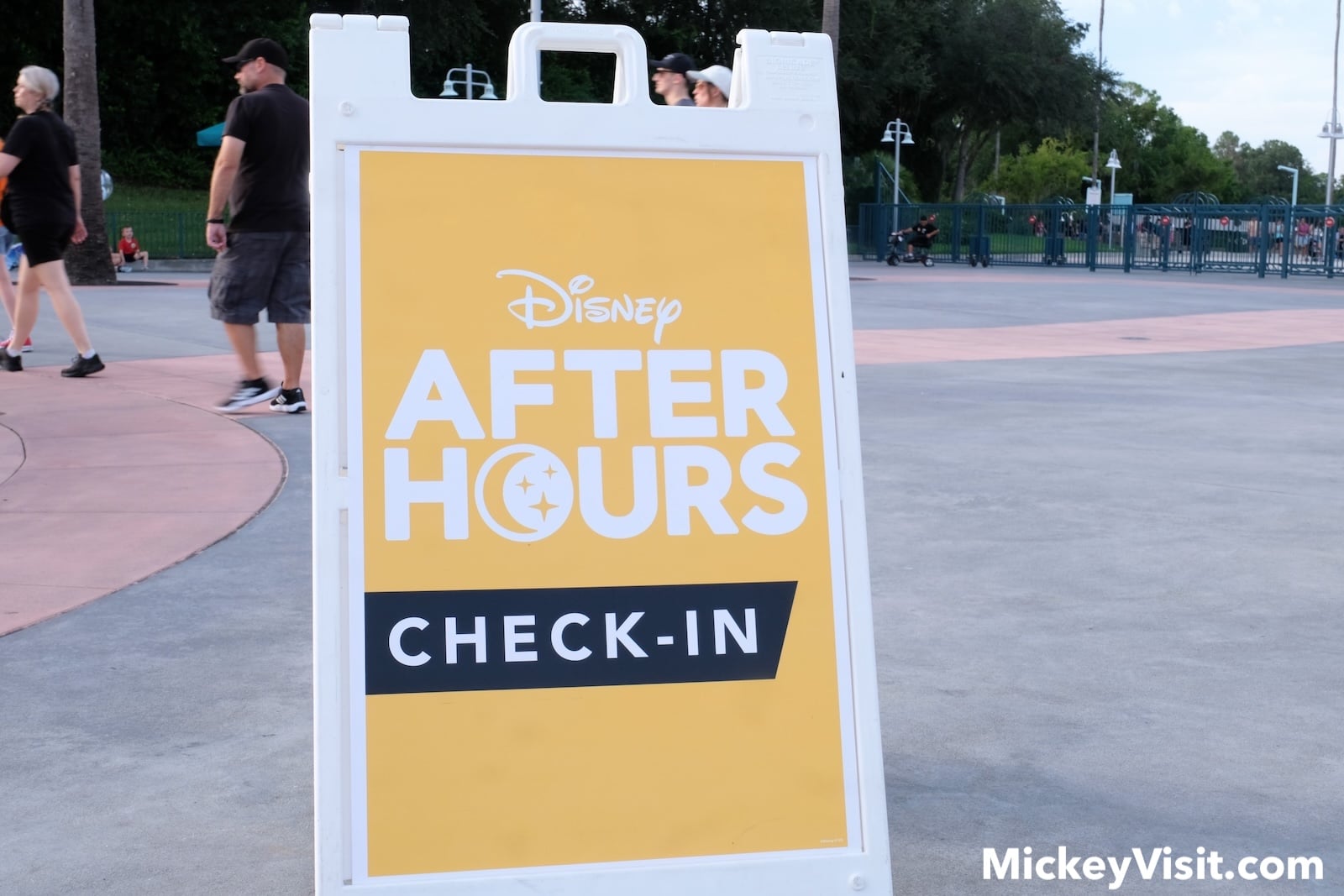Check in sign