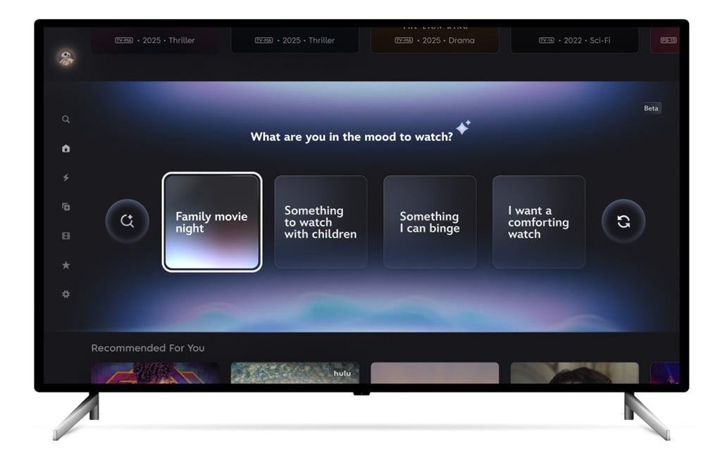 Disney+ AI search interface