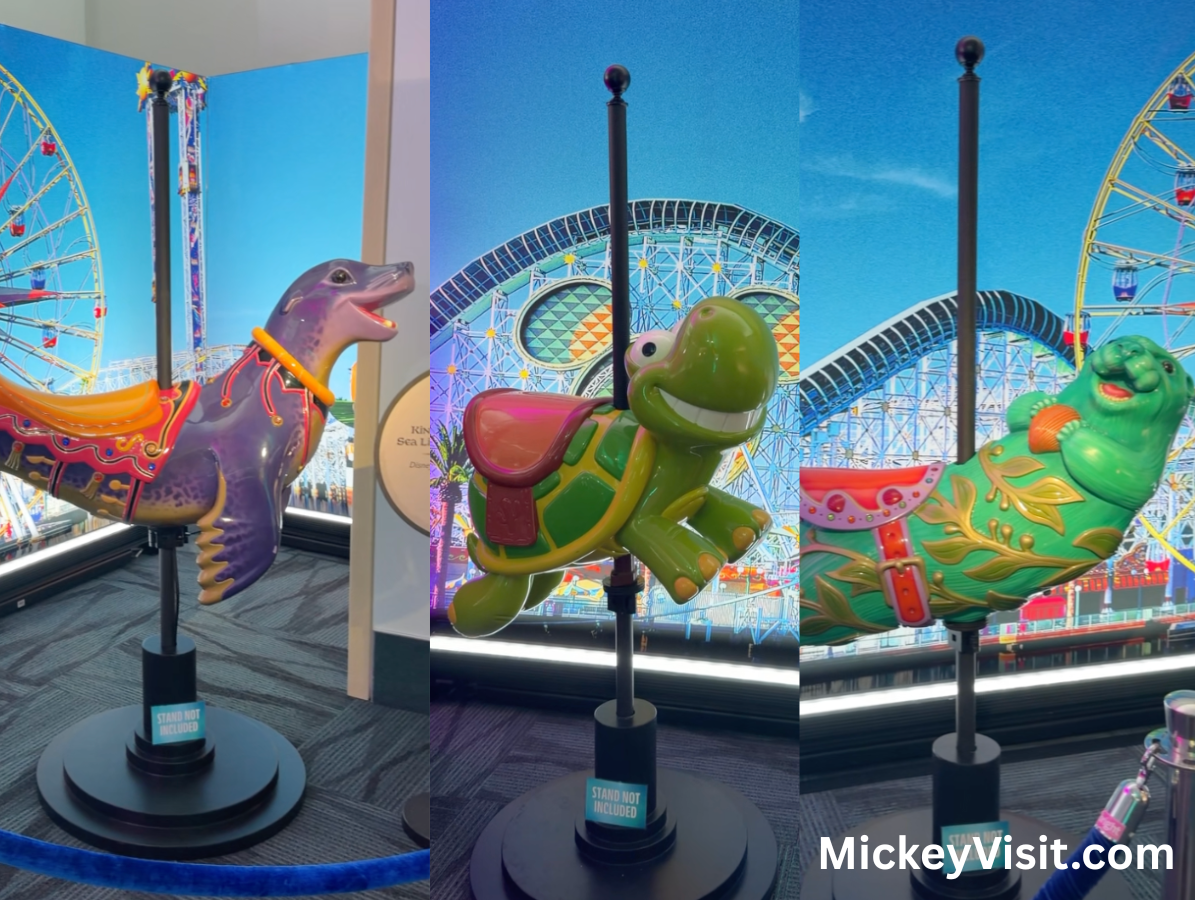 Disney carousel auction items