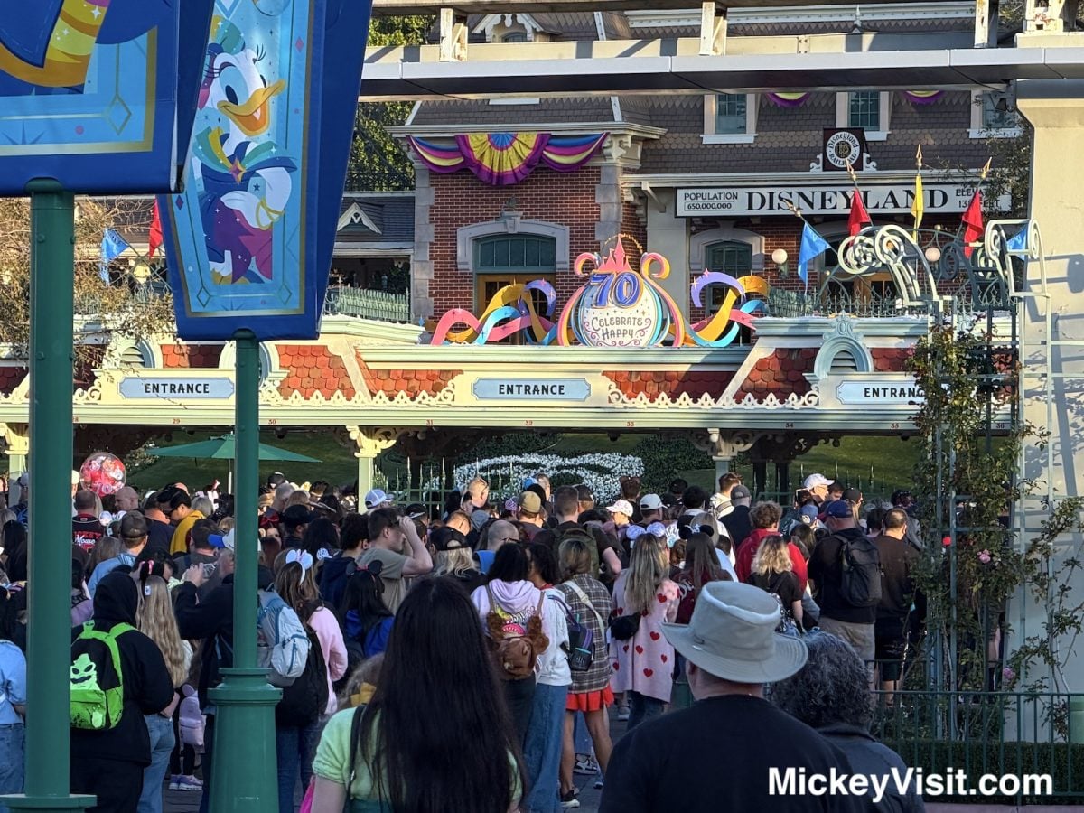 Disneyland entrance