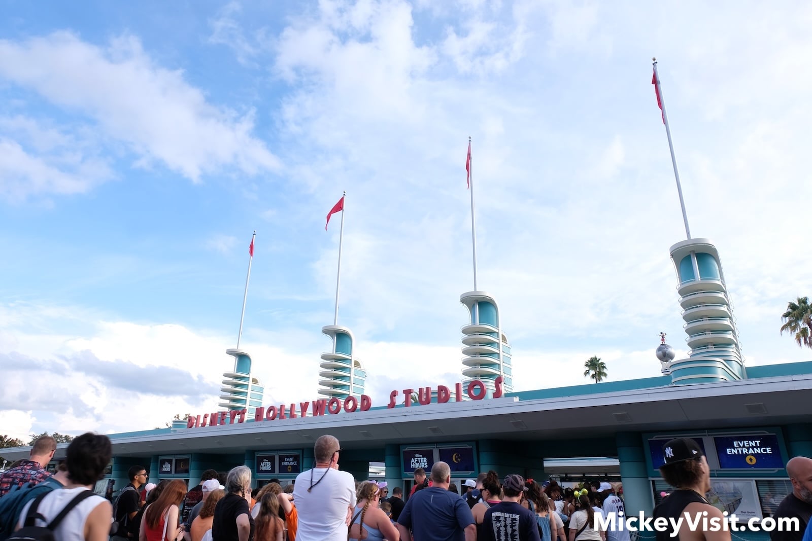 Disney's Hollywood Studios entrance sign