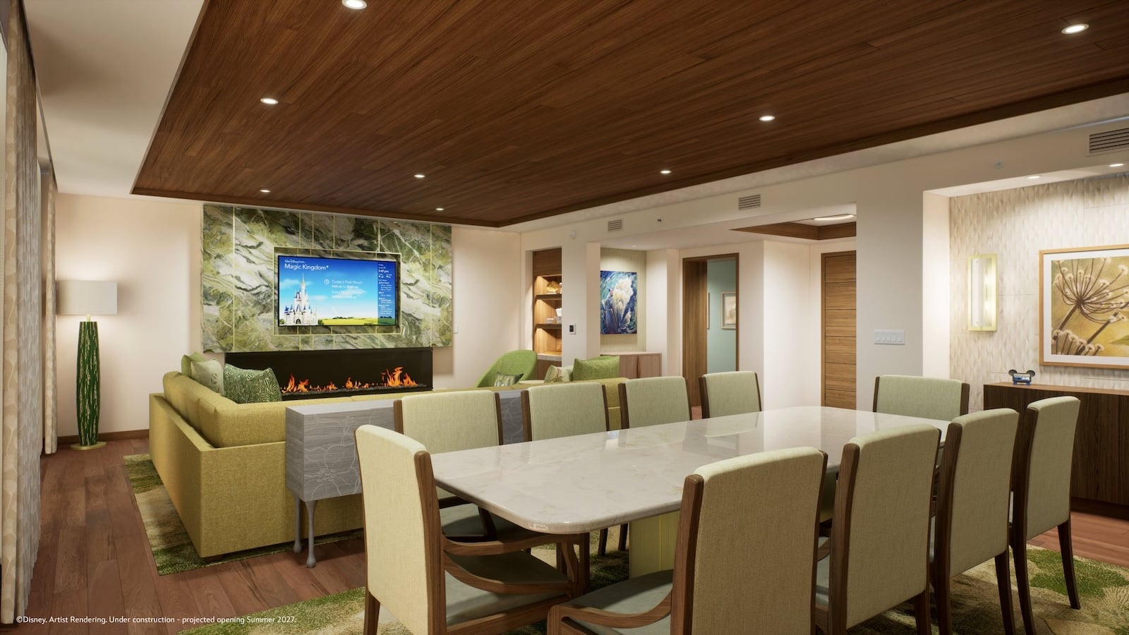 Lakeshore Lodge Fantasia villa concept art