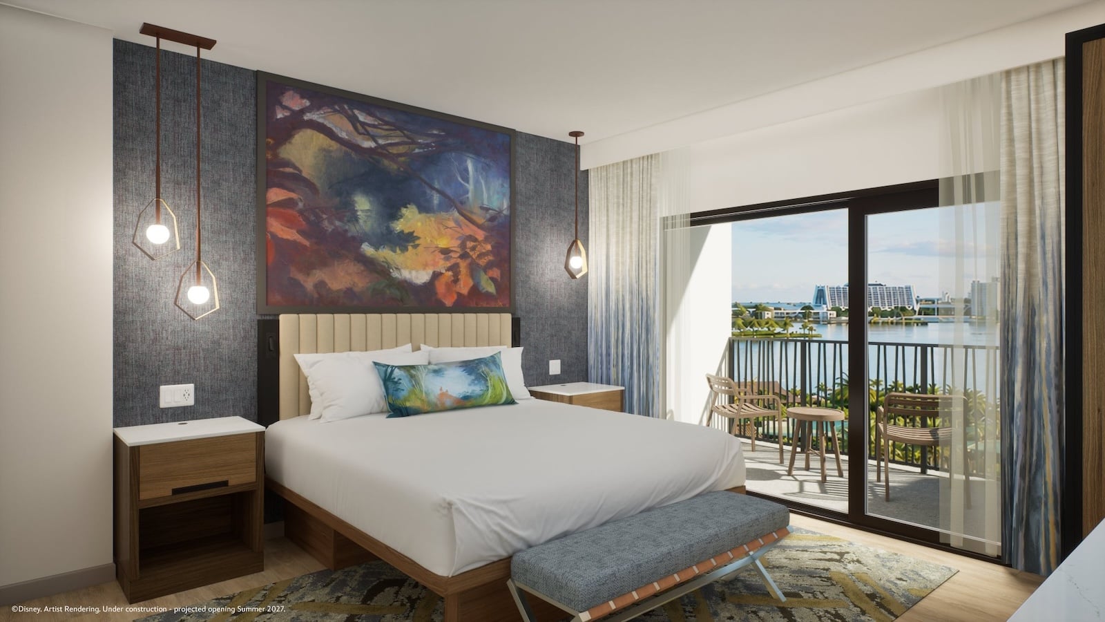 Lakeshore Lodge Bambi villa concept art