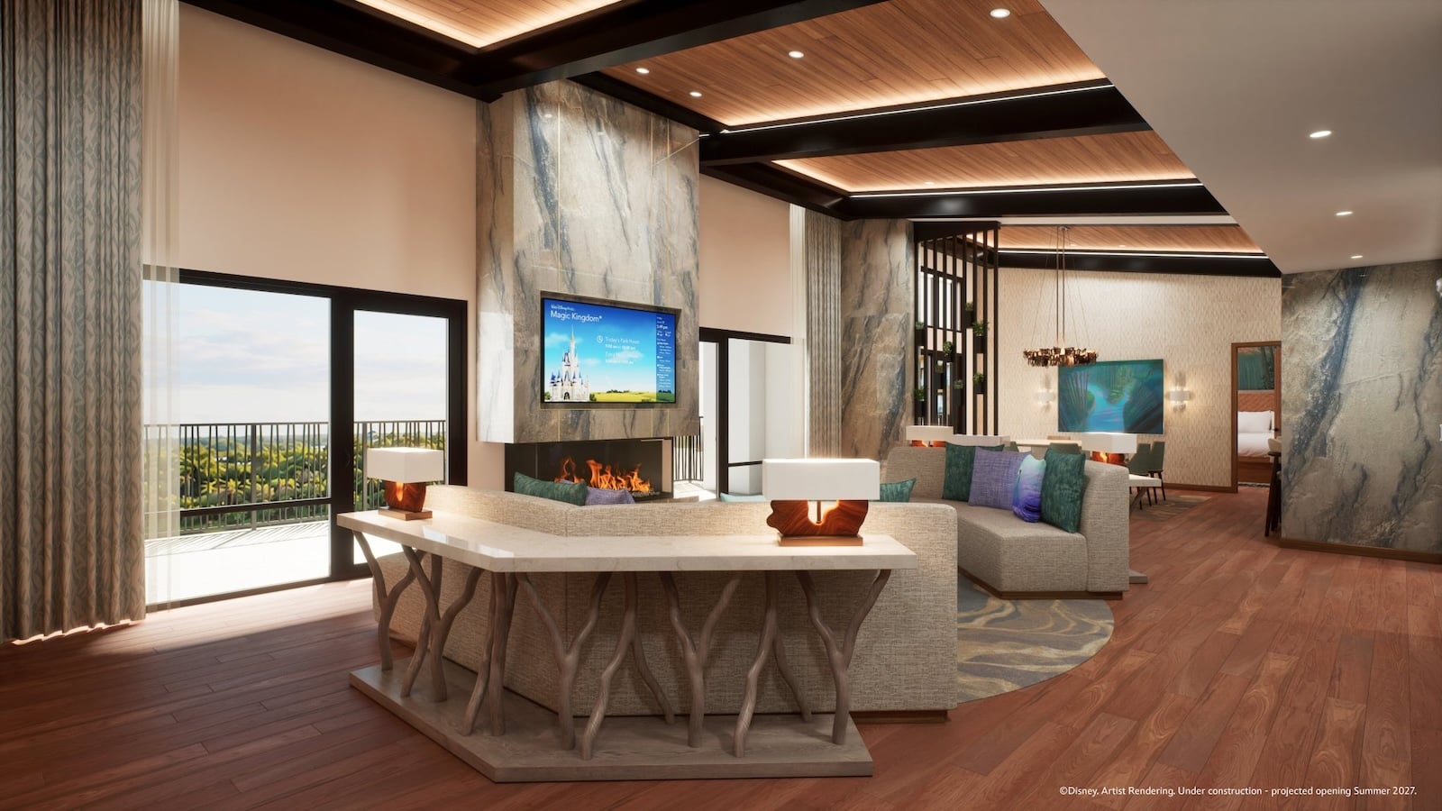 Lakeshore Lodge Pocahontas suite concept art