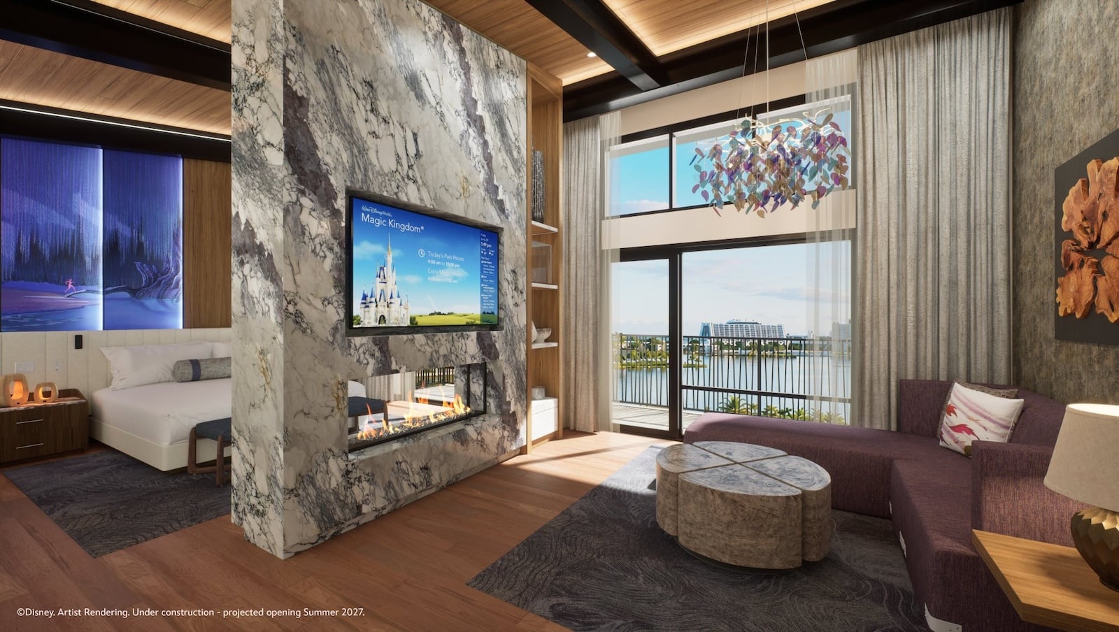 Lakeshore Lodge Pocahontas suite concept art