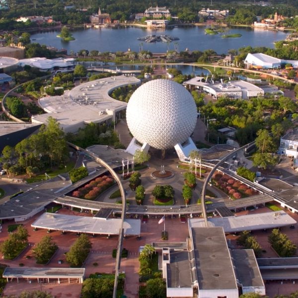 EPCOT aerial view