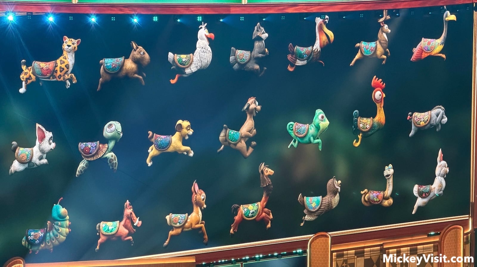 Disney animal carousel steeds