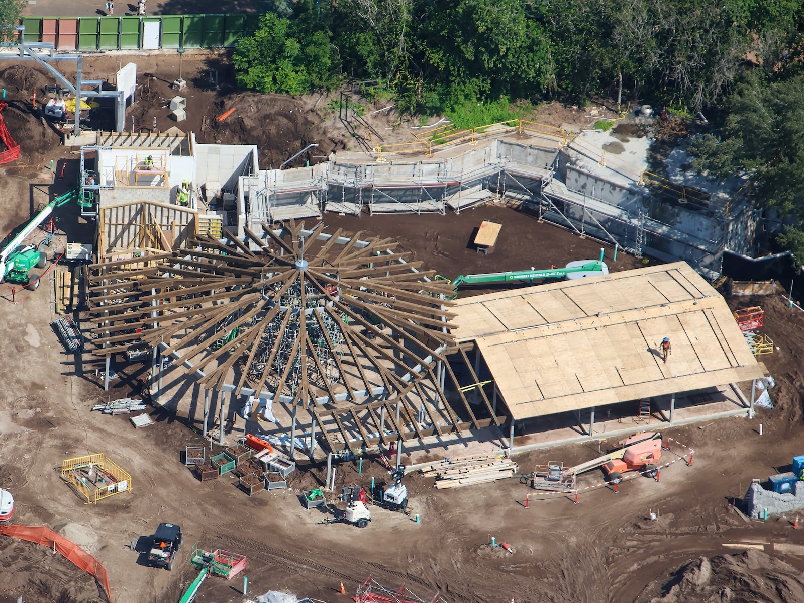 Carousel construction