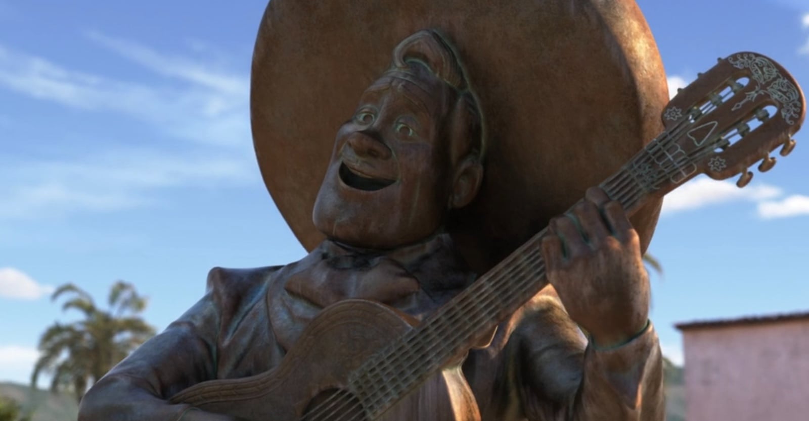Ernesto de la Cruz statue