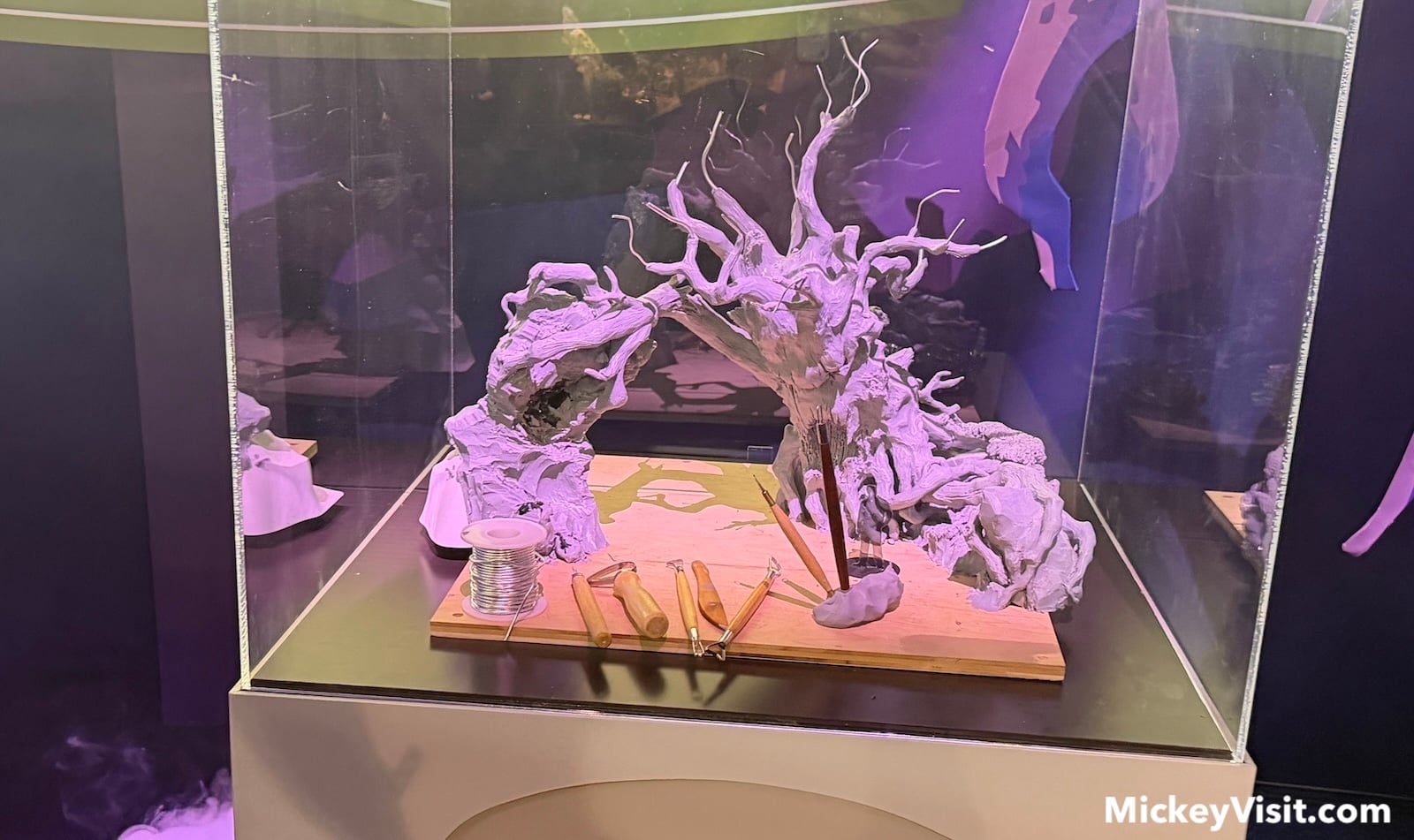 Scary tree sculpture