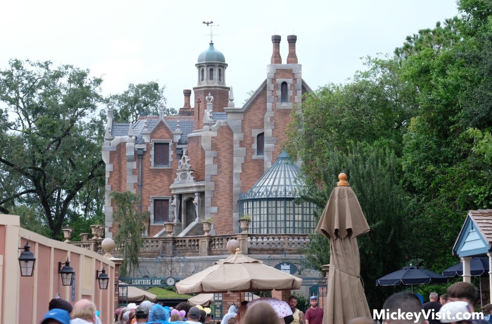 Haunted Mansion exterior