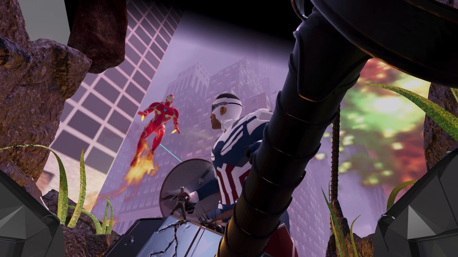 Avengers ride computer rendering