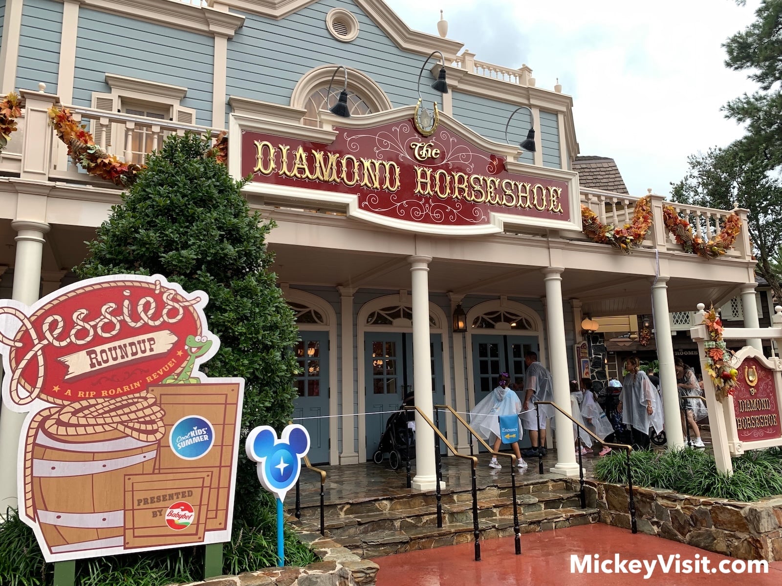 Diamond Horseshoe western-style building exterior