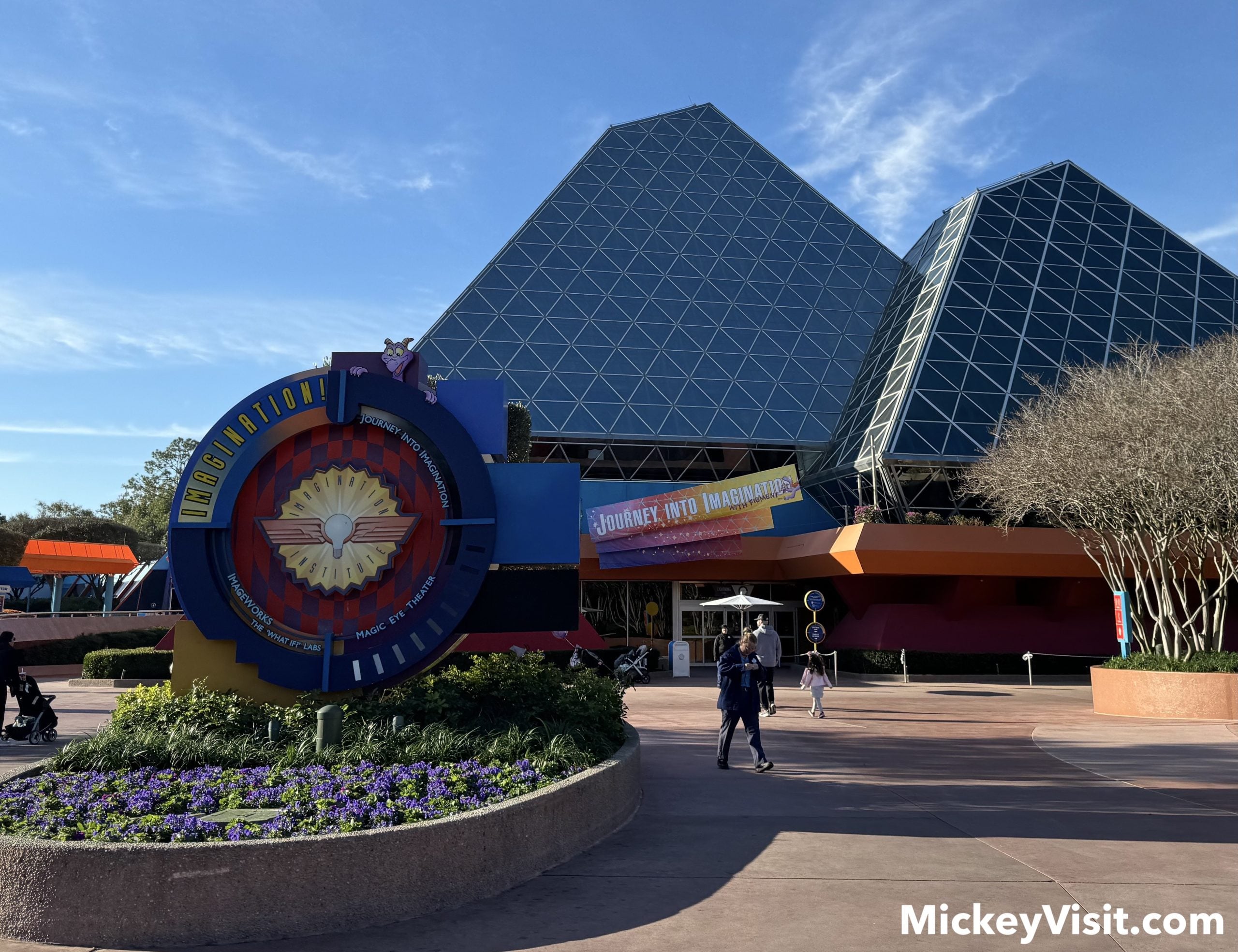 Imagination pavilion pyramids