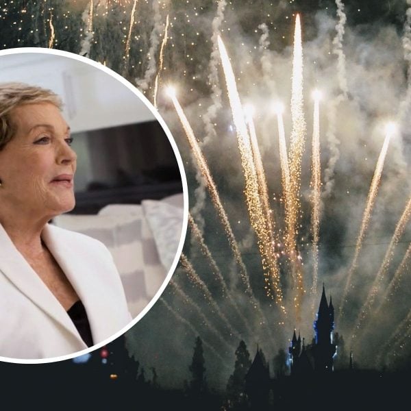 Julie Andrews and Disneyland fireworks