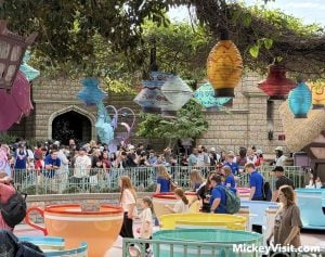 Disneyland teacups ride