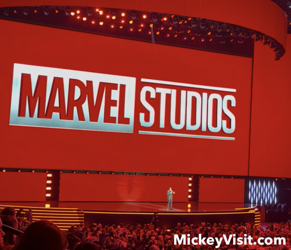 Kevin Feige on stage