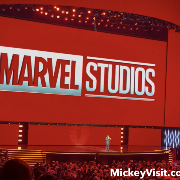Kevin Feige on stage