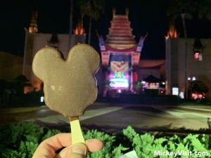 Mickey ice cream bar