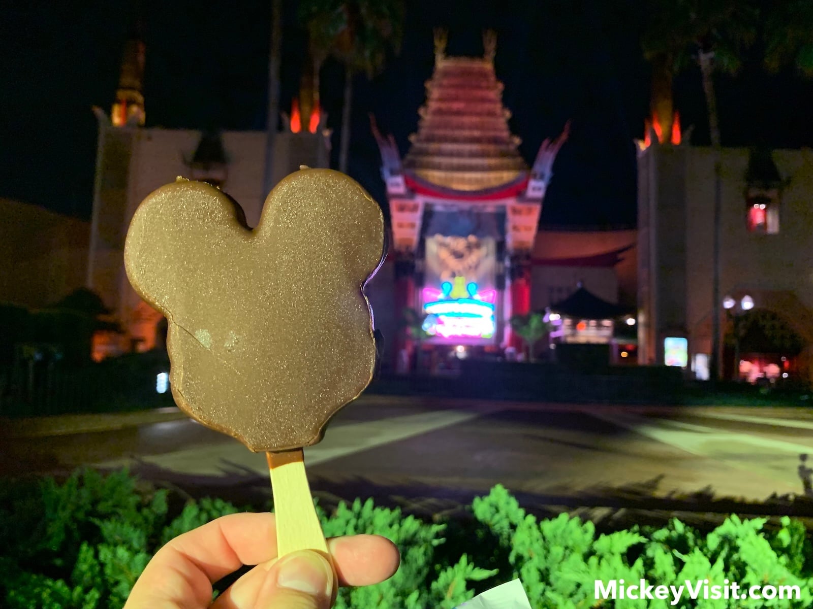 Mickey ice cream bar