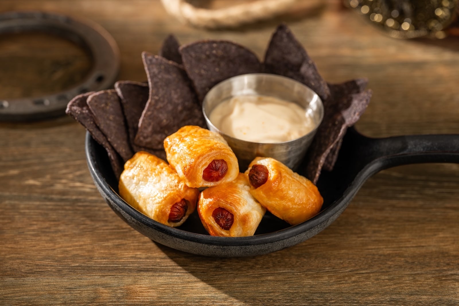 Mini corn dogs
