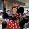 Minnie Mouse signing autograph