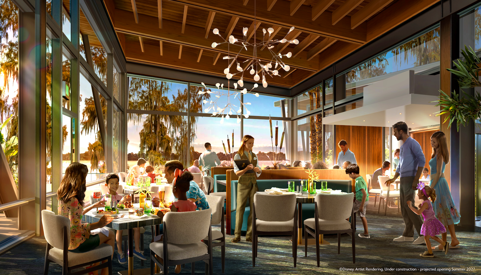 Restaurant concept art