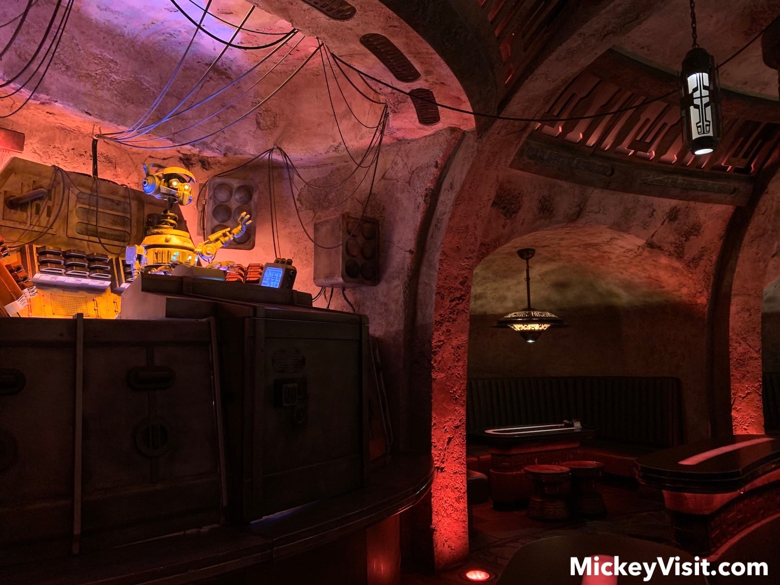 DJ R3X in Oga's Cantina