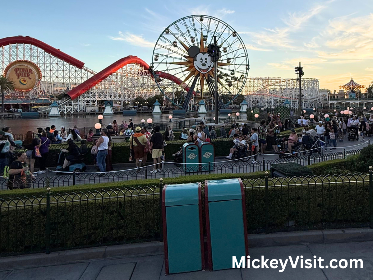 California Adventure character line