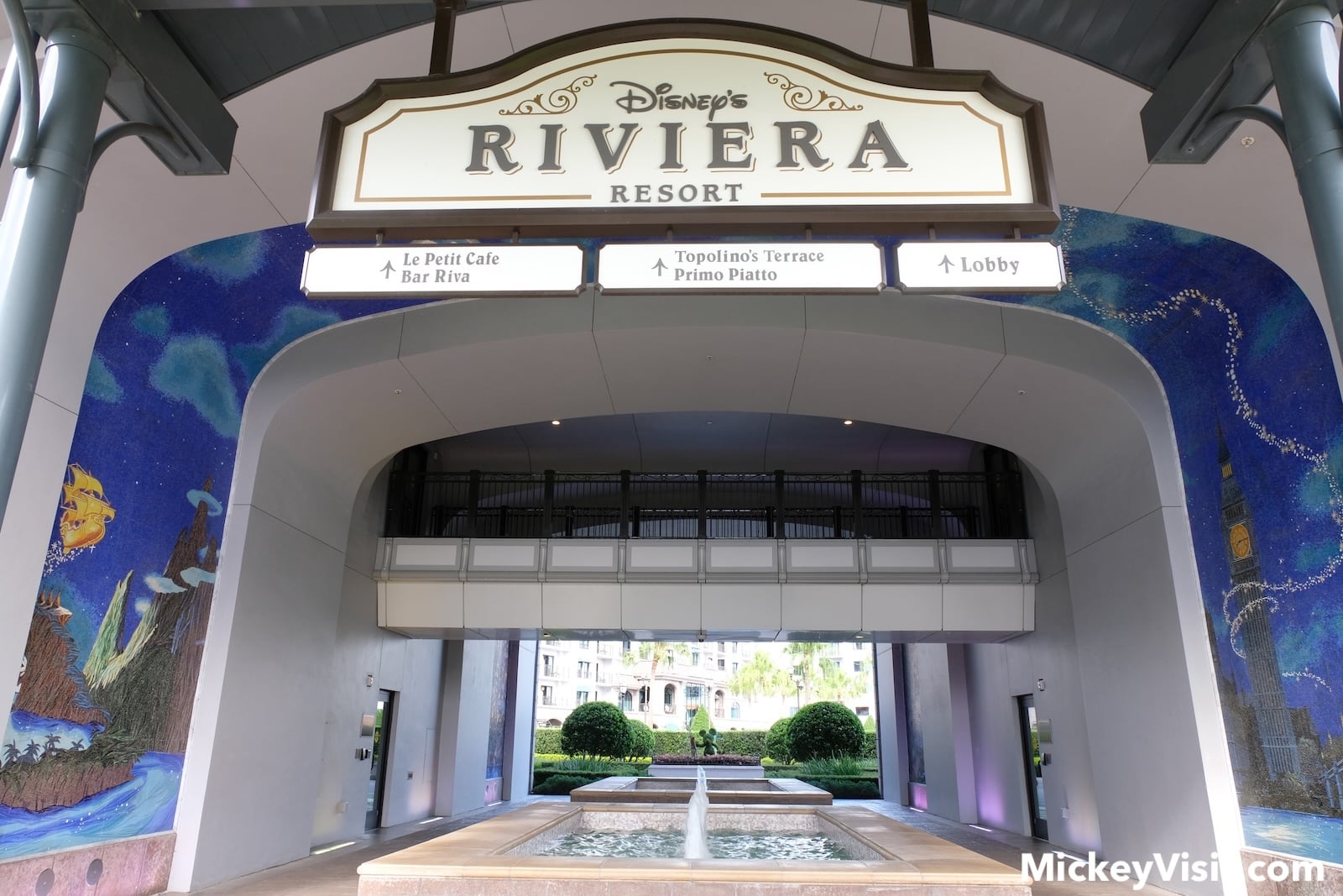 Riviera Resort signage
