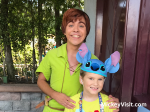 Peter Pan and child