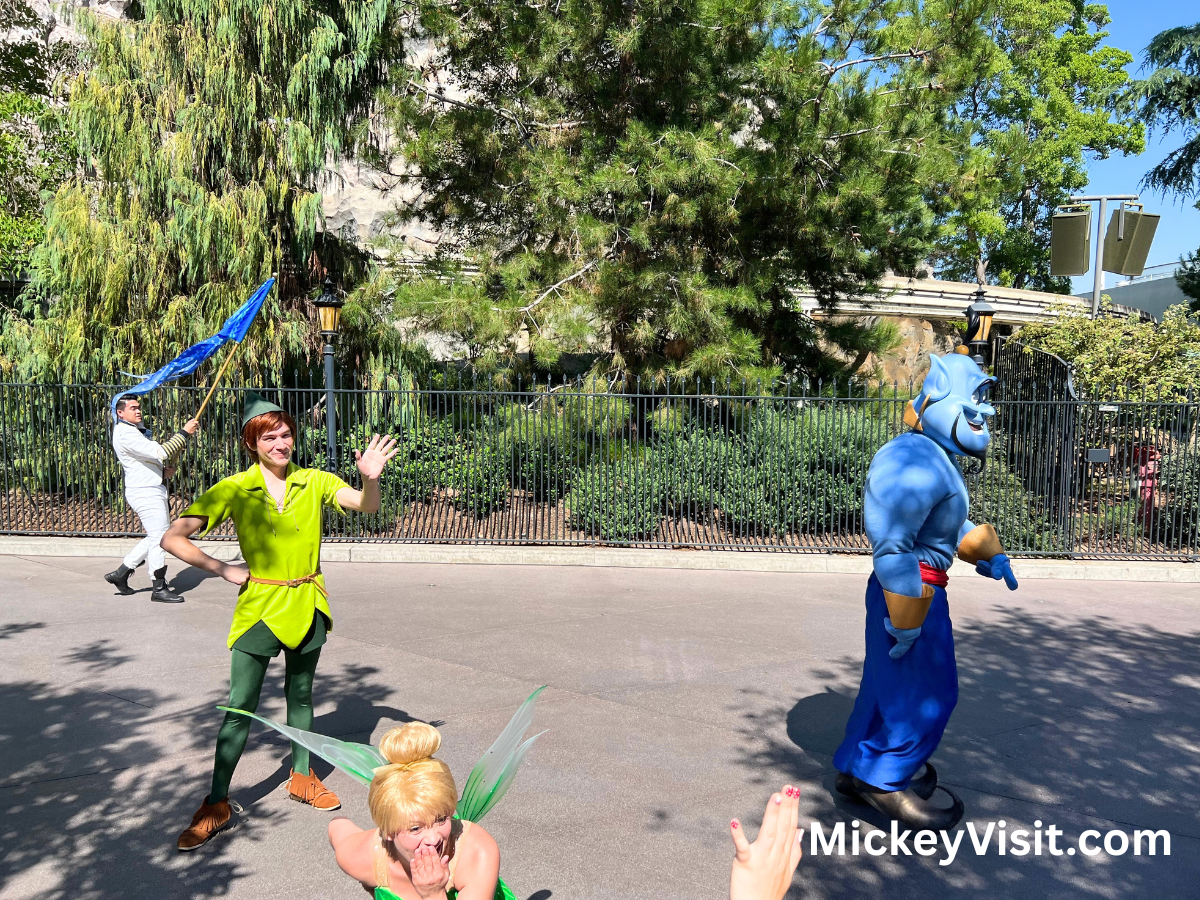 Disney Characters at Disneyland
