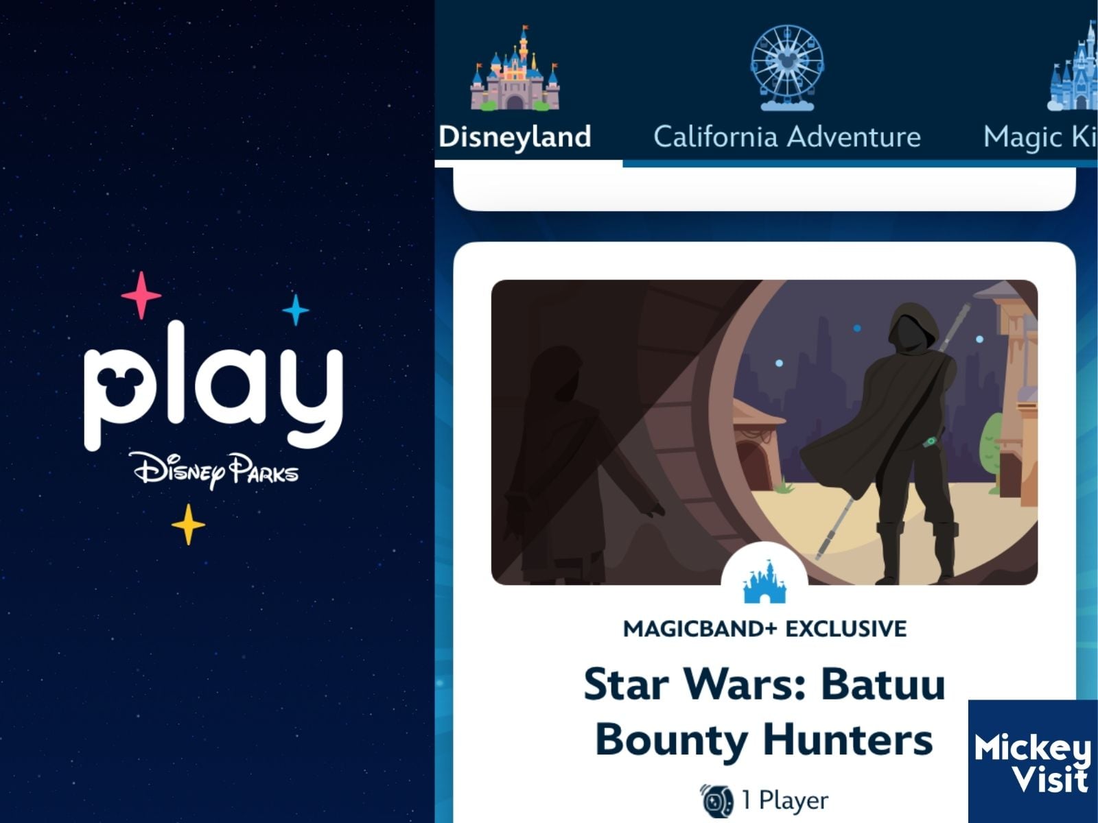 Play Disney Parks app