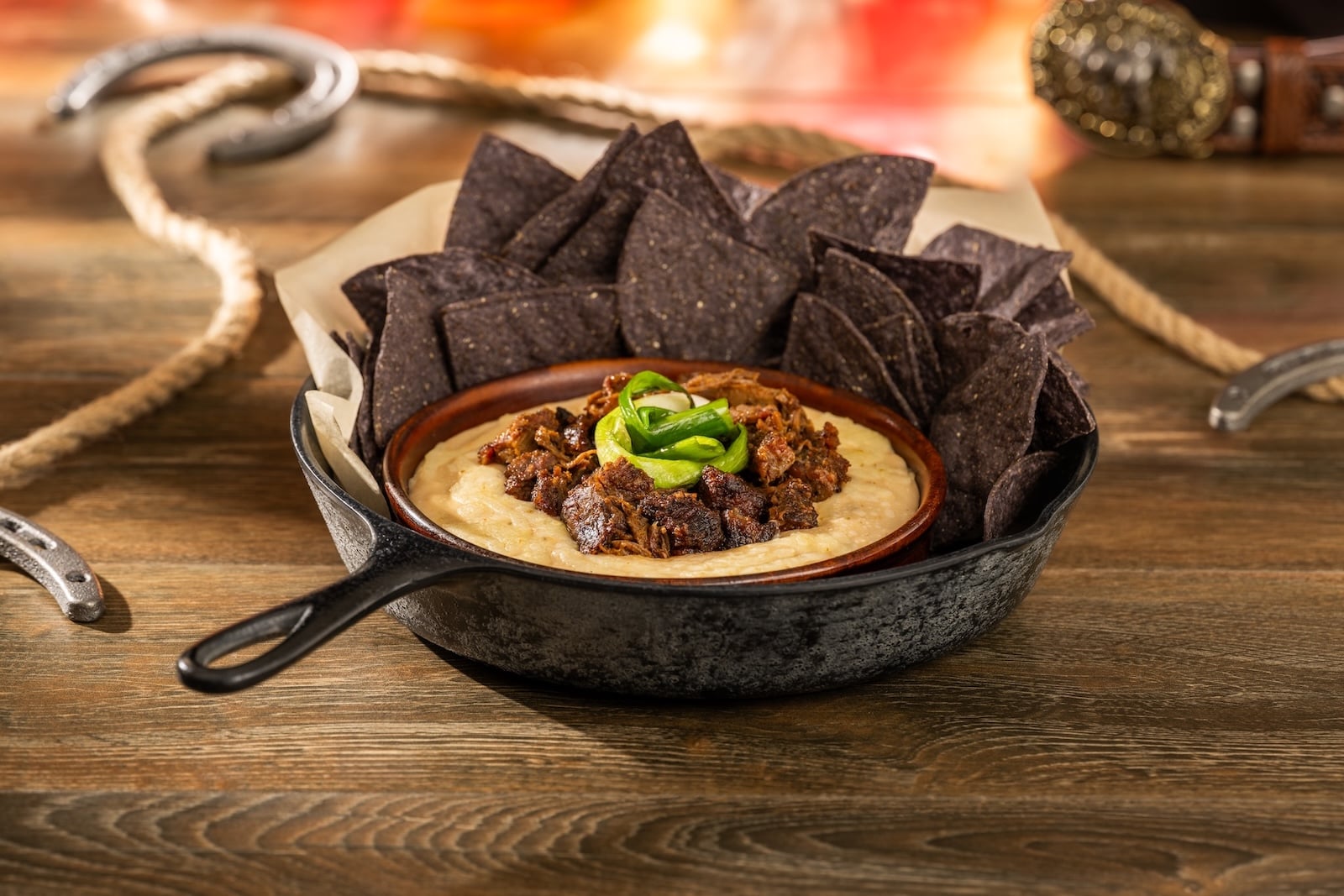 Chips and queso