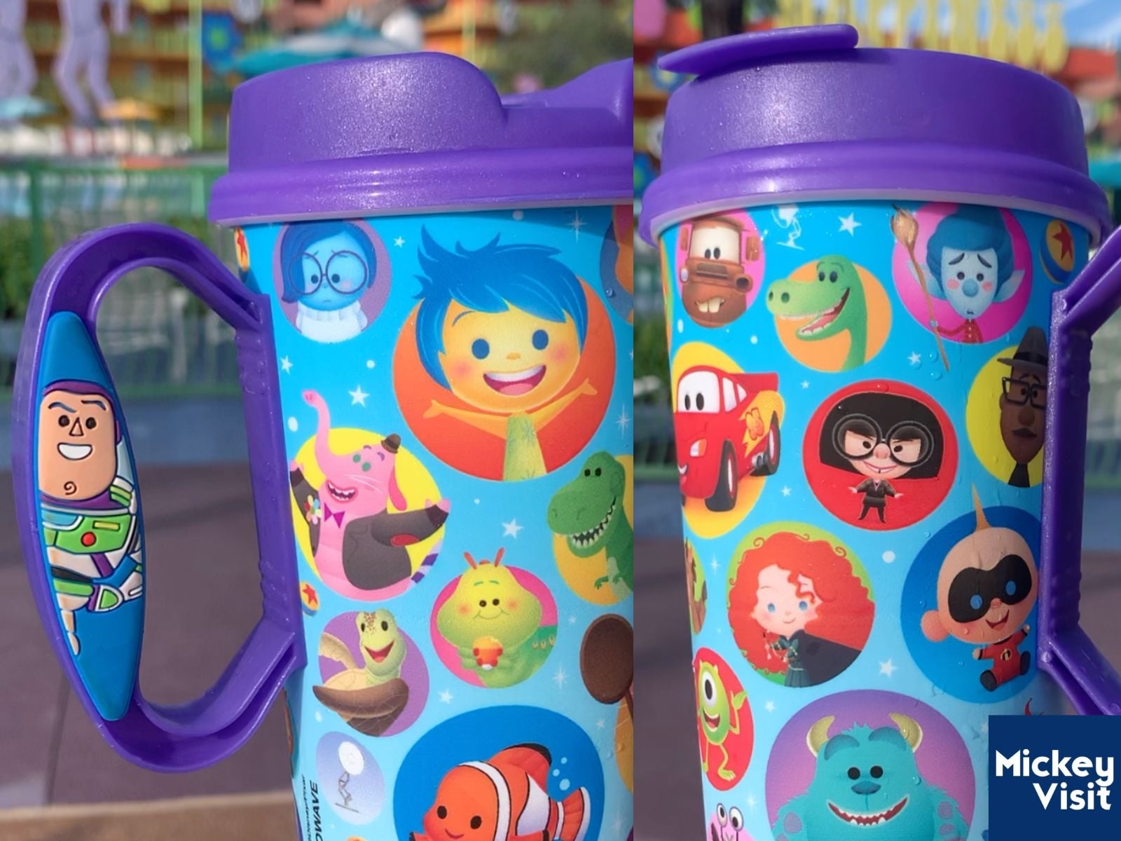Pixar refillable mug