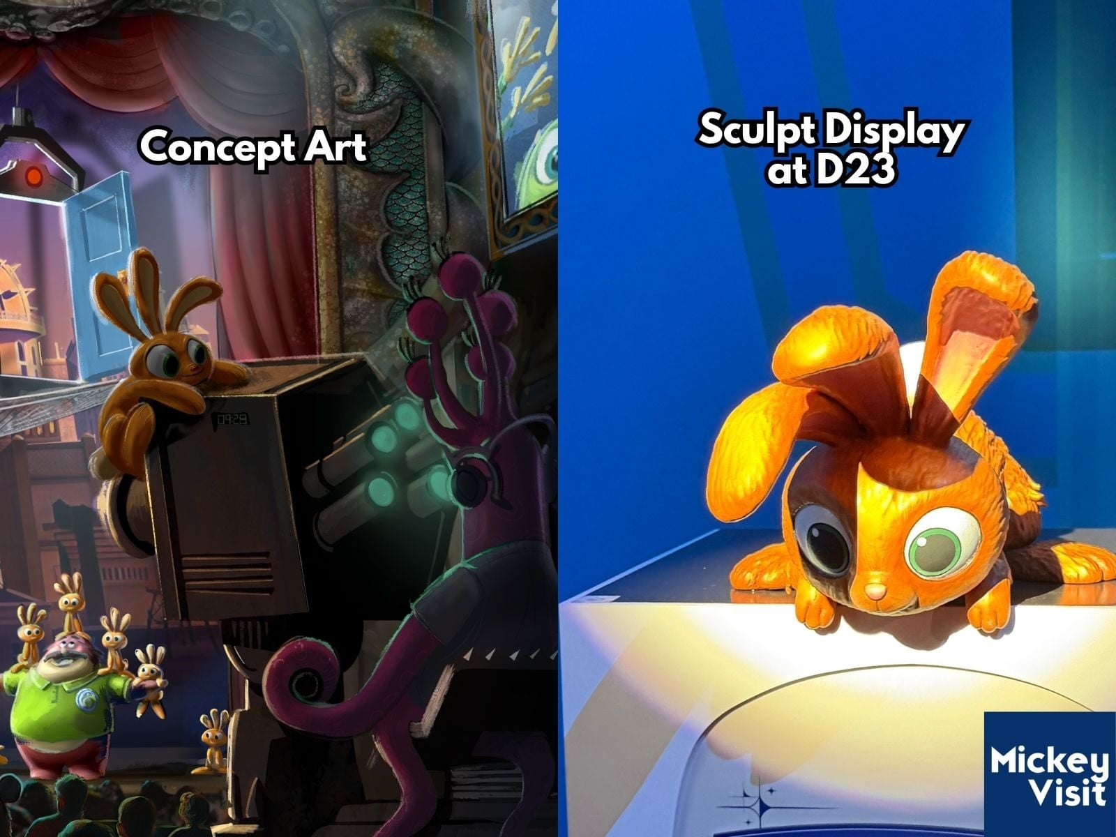 Hare concept art and sculpt