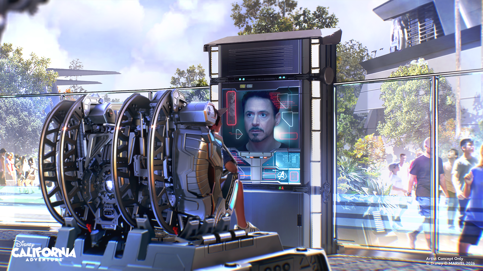 Stark Flight Lab concept art