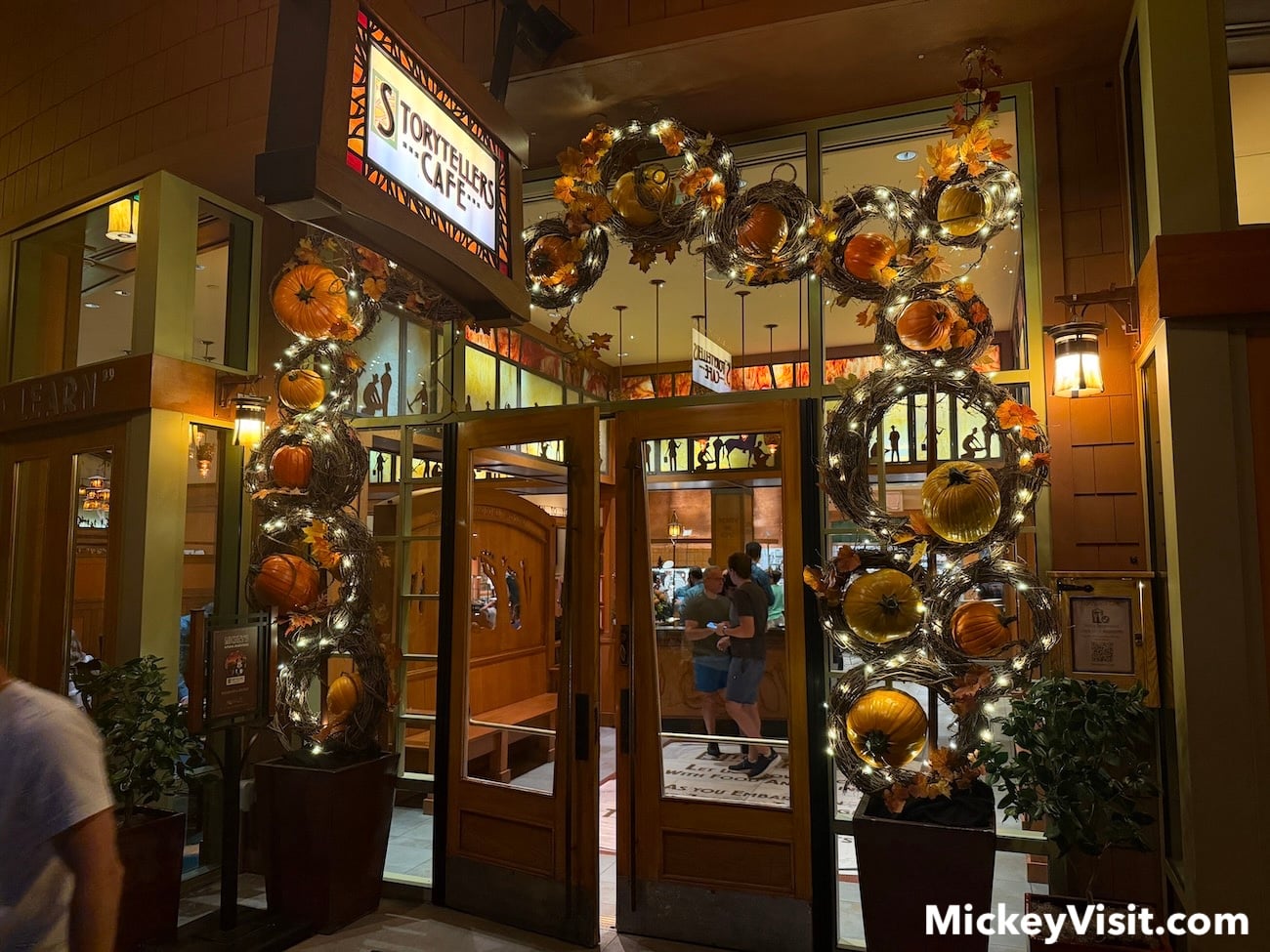 Restaurant exterior doors