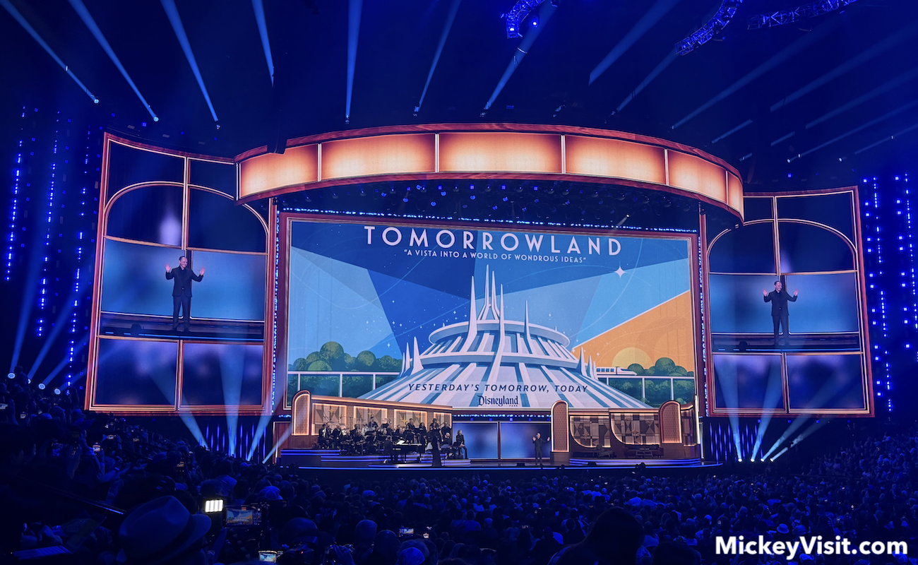 Tomorrowland announcement on stage