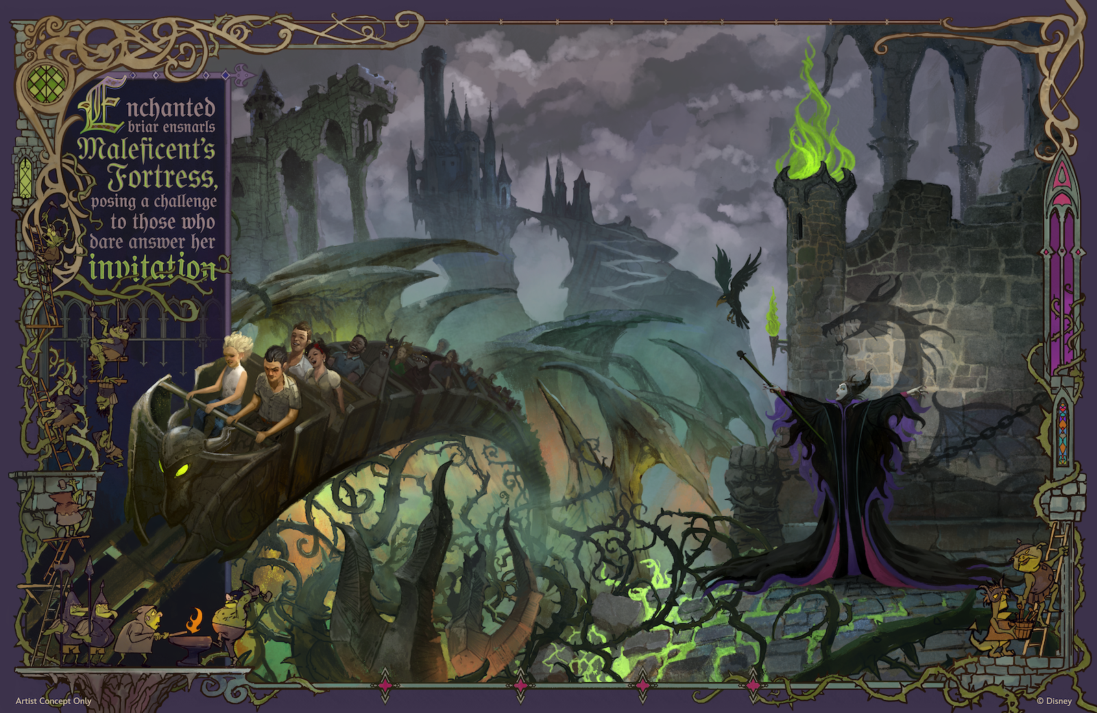 Villains Land artwork