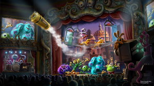 Monsters Inc show concept art