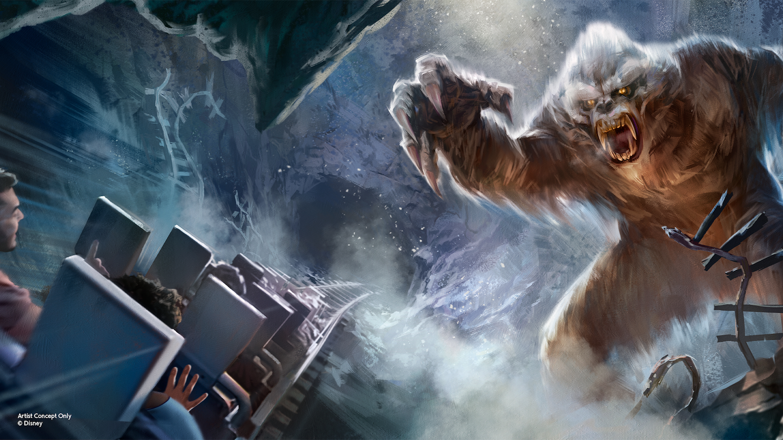 Yeti animatronic art