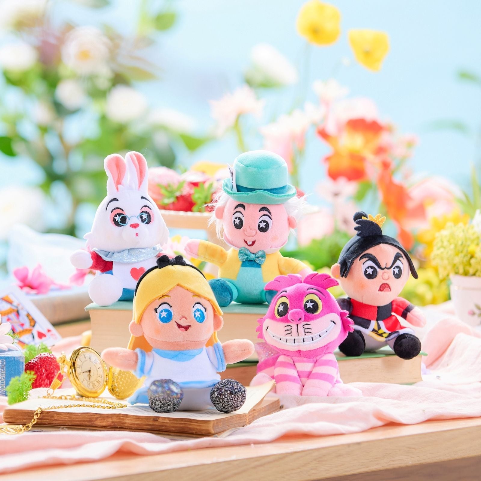 Alice in Wonderland plush collection