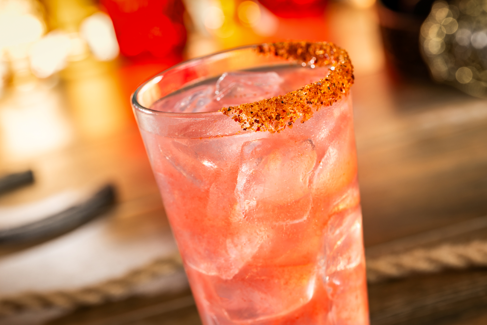 Pink lemonade from Diamond Horseshoe