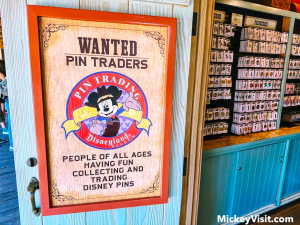 disneyland pin trading board