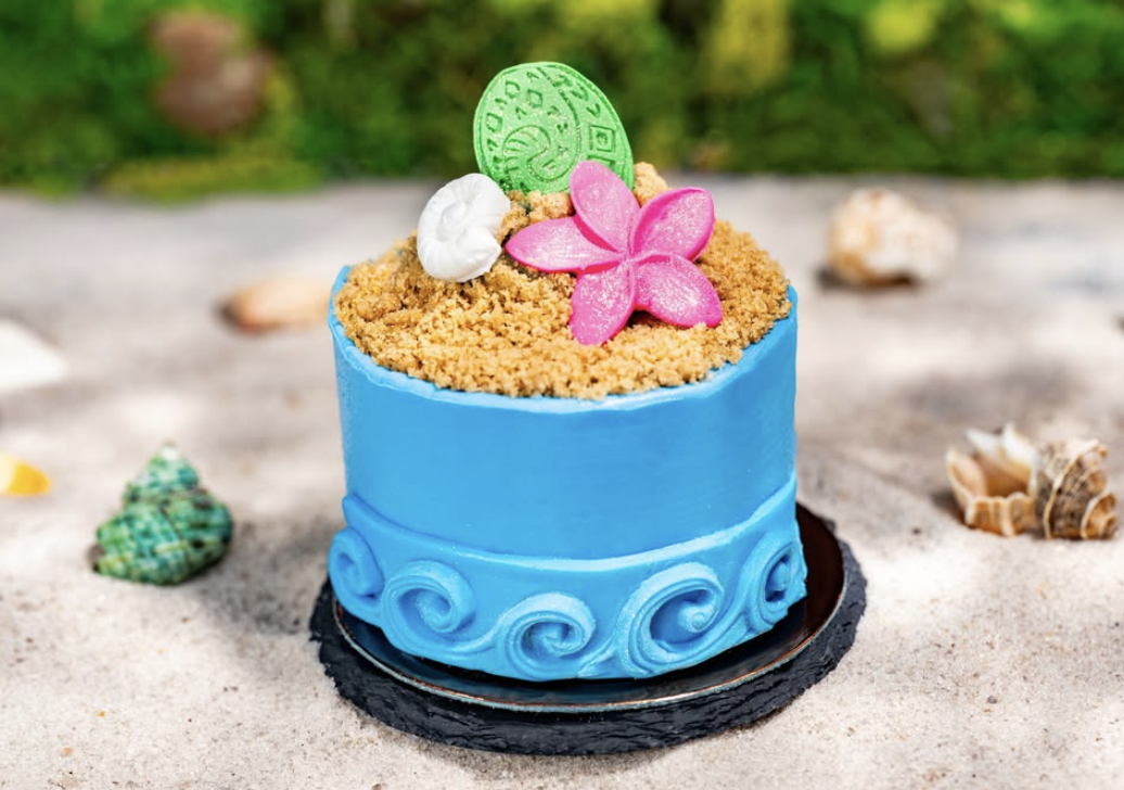 moana princess cake