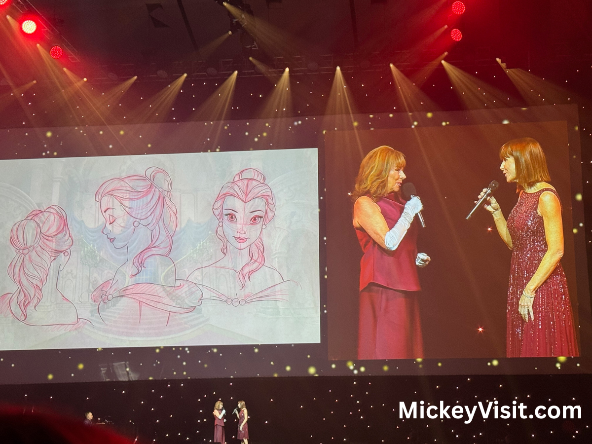 Disney Princess voice actors singing